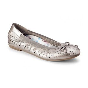 Vionic Women's Spark Surin Ballet Flat Pewter